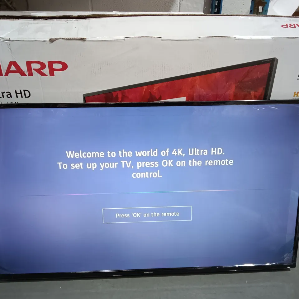 BOXED SHARP SMART TV 4K UHD 42" 4K ULTRA HD 42CJ2K