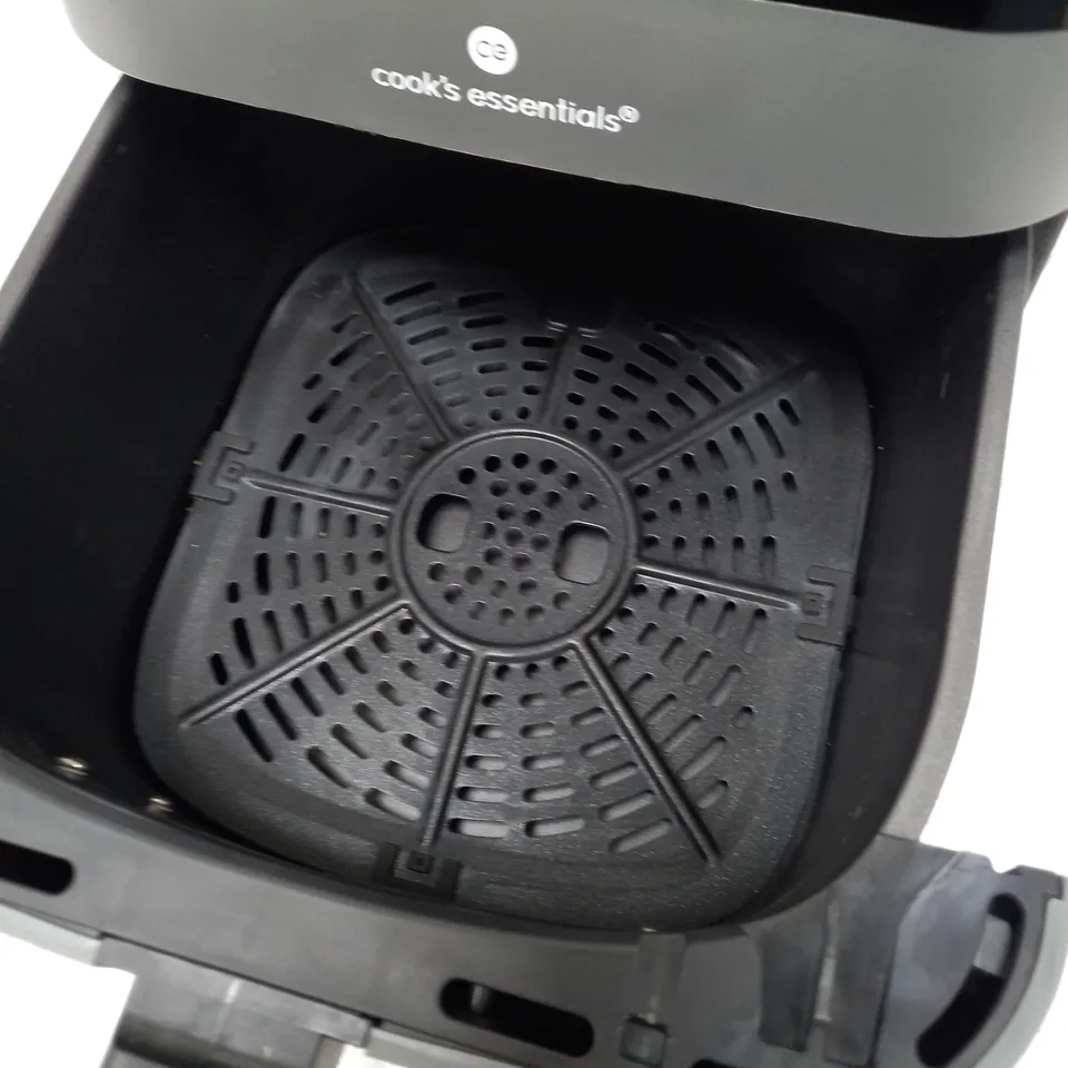 COOK'S ESSENTIALS 5.8L AIR FRYER IN SLATE GREY