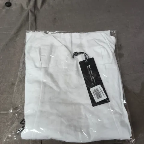 WHITE FOX MORE LIKE THAT MINI WHITE SHIRT – SIZE L