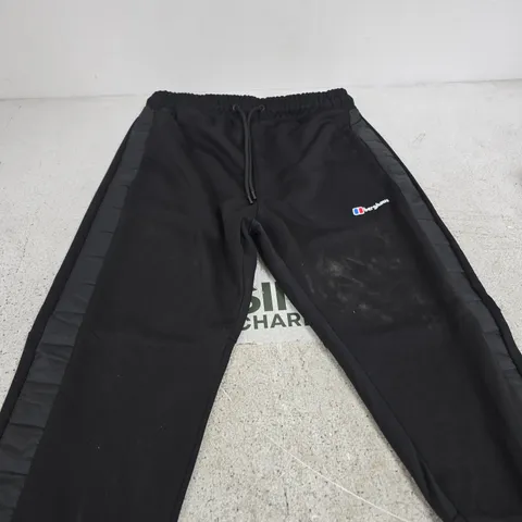 BERGHAUS BLACK TRACKSUIT PANTS β SIZE L
