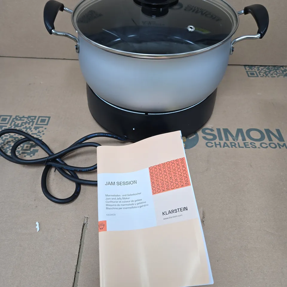 KLARSTEIN JAM SESSION JAM AND JELLY MAKER