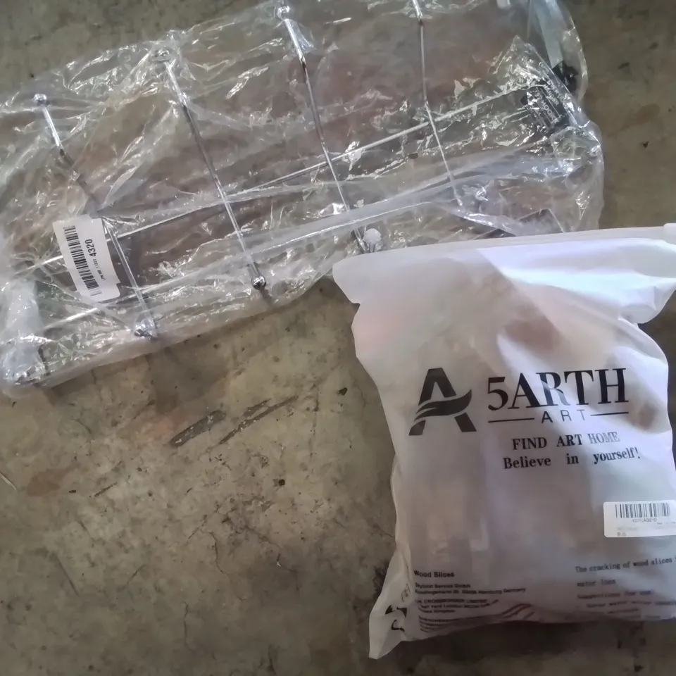 PALLET OF ASSORTED ITEMS TO INCLUDE, RGB HEADSET STAND, NINJA DRESS UP SET, GAGAKA KINDER RUCKSACS, SWIMMING AID, 5W LED BULBS, OVER DOOR HANGER, CRAFT ITEMS.