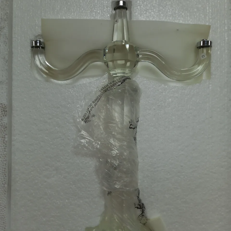 BOXED JM BY JULIEN MACDONALD 3 BRANCH CANDELABRA