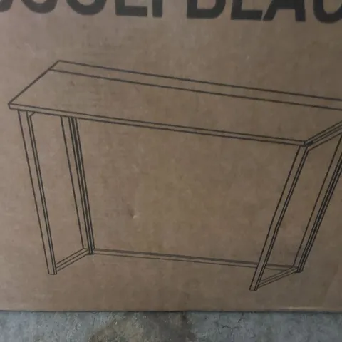 BOXED 80CM FOLDING DESK - BLACK