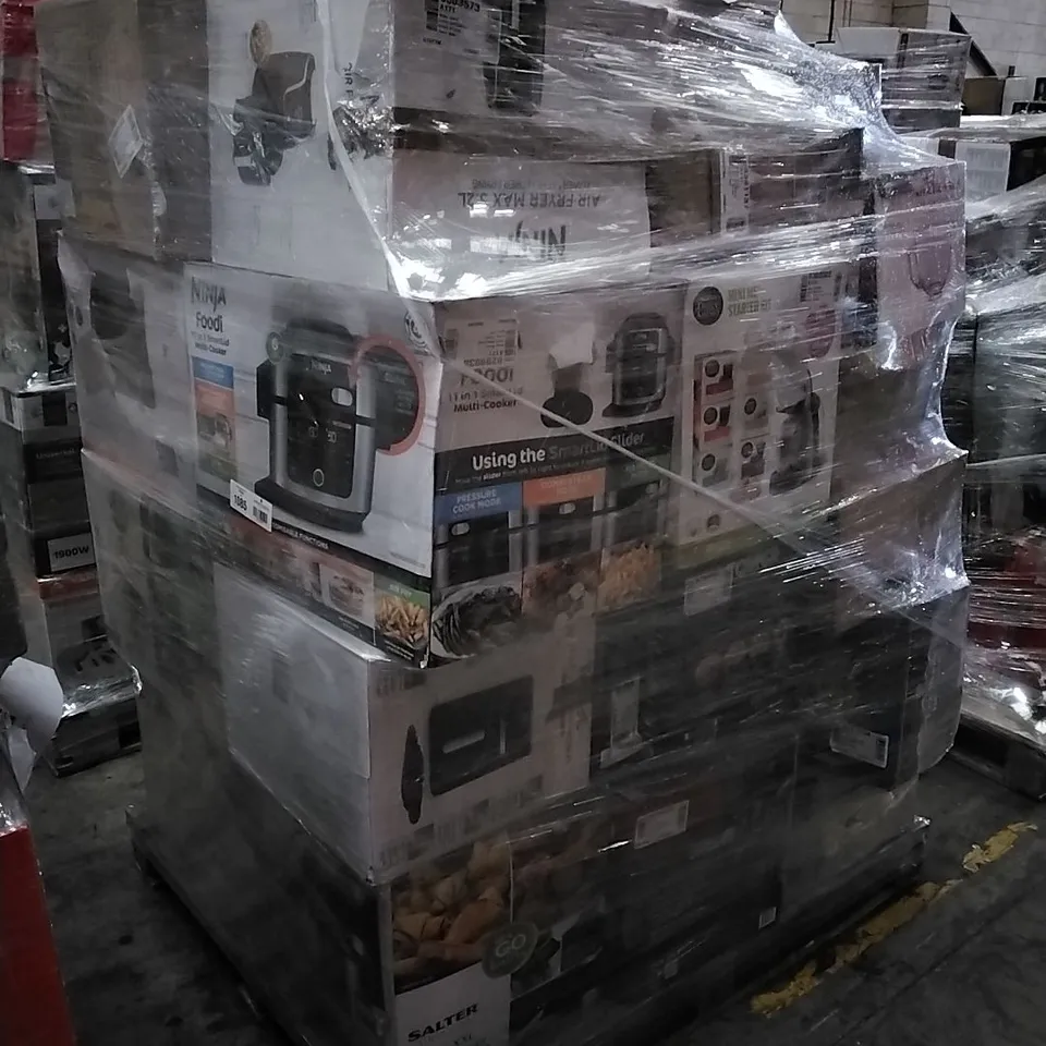 PALLET OF APPROXIMATELY 39 UNPROCESSED RAW RETURN HOUSEHOLD AND ELECTRICAL GOODS TO INCLUDE;