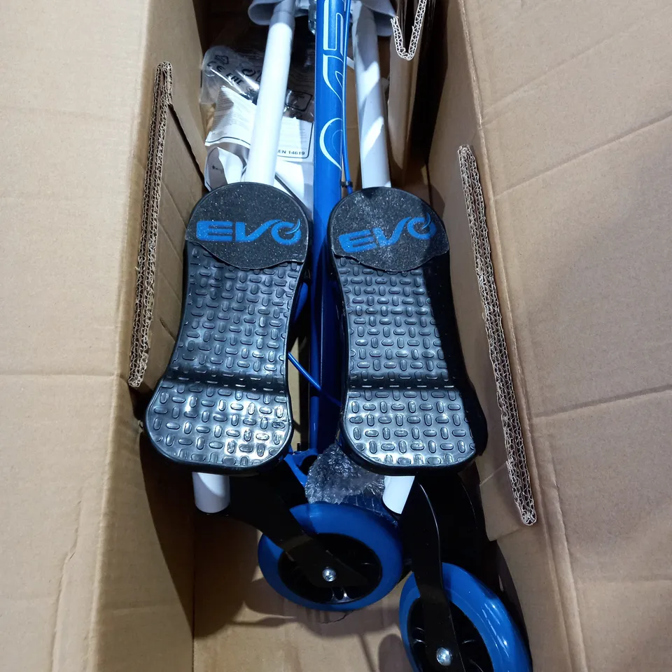 EVO V-FLEX SCOOTER - BLUE COLLECTION ONLY RRP £49.99
