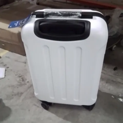 LUGG TRAVEL LUGGAGE SUITCASE WHITE AND BLACK