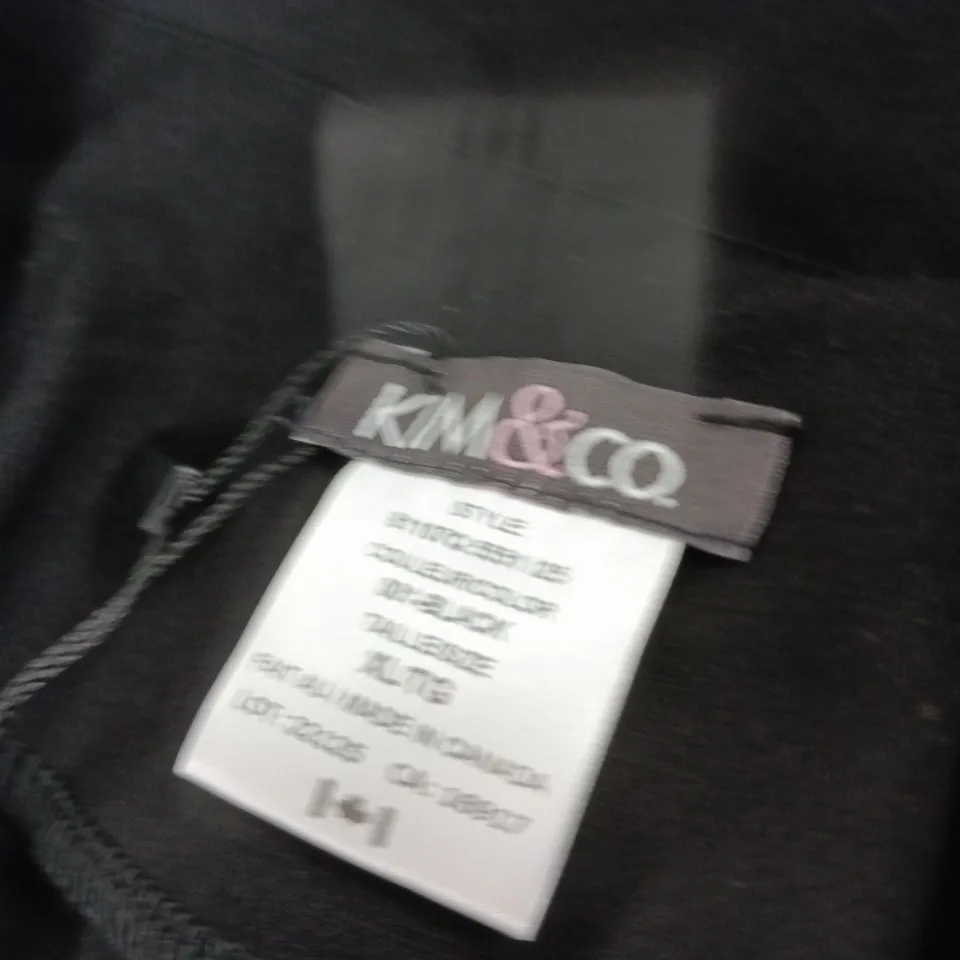 KM&CO BLACK COAT – WOMEN'S OUTERWEAR