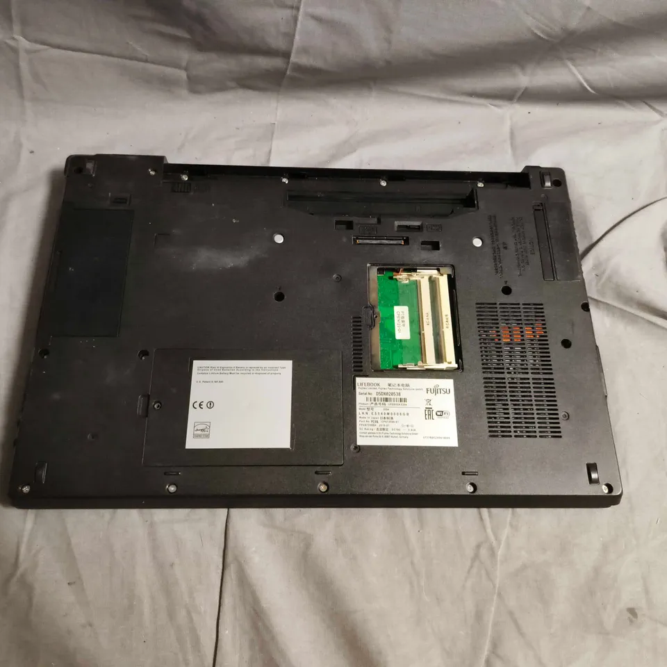 FUJITSU LIFEBOOK S SERIES LAPTOP – REMOVED HARD DRIVE (FOR PARTS/REPAIR)