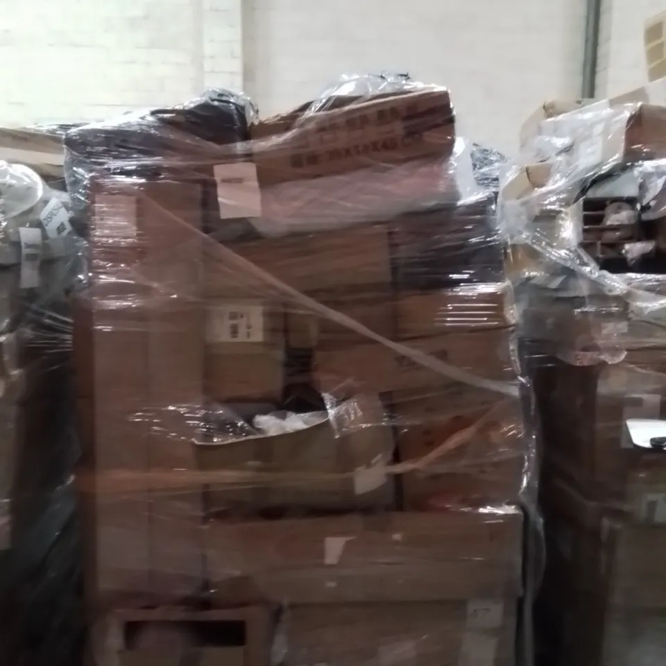 PALLET OF ASSORTED HOUSEHOLD GOODS AND PRODUCTS TO INCLUDE;RETRACTABLE SAFETY GATE,ELECTRIC WATER GUN,LITHIUM BATTERIES 