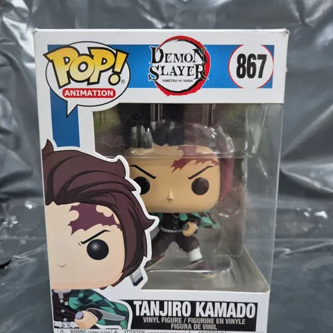 FUNKO POP ANIMATION - DEMON SLAYER (867) - TANJIRO KAMADO COLLECTIBLE VINYL FIGURE