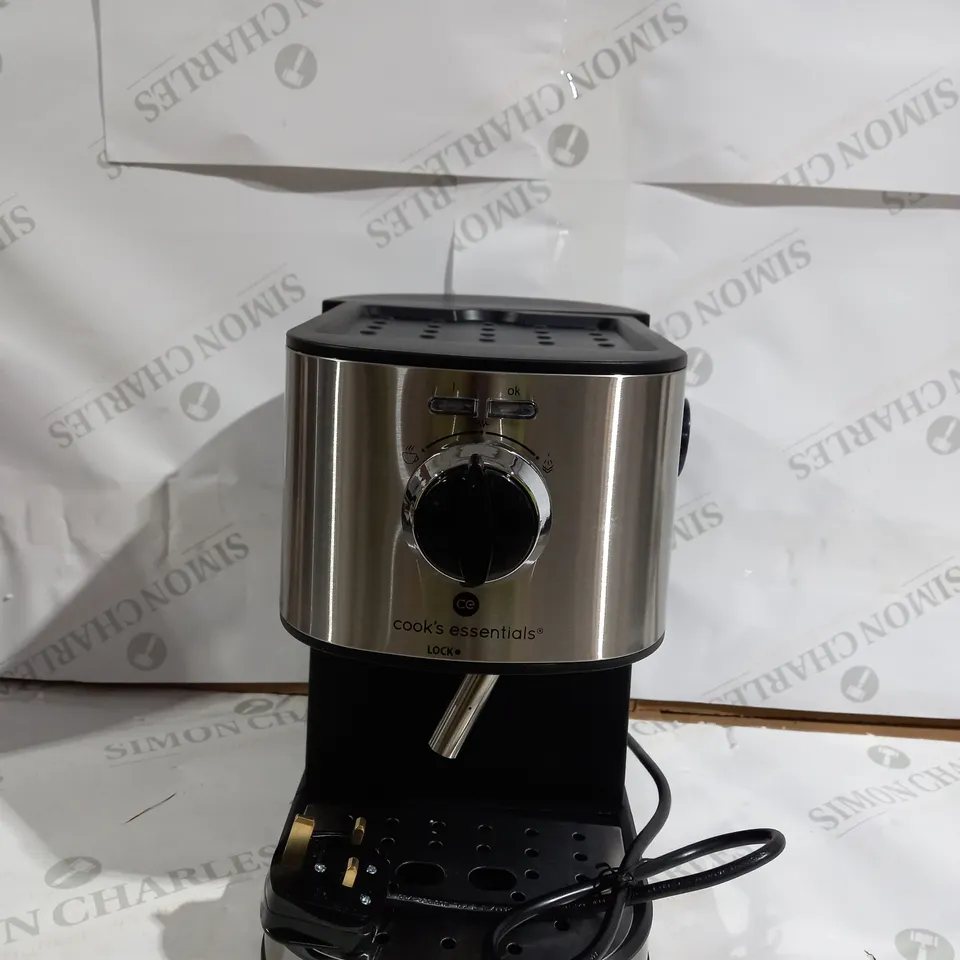COOK'S ESSENTIALS PUMP ESPRESSO COFFEE MACHINE