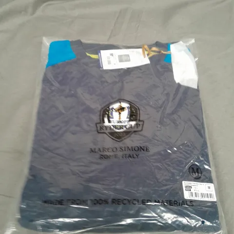 BAGGED RYDER CUP EUROPEAN FANWEAR MENS ZIPPED SWEATSHIRT SIZE M
