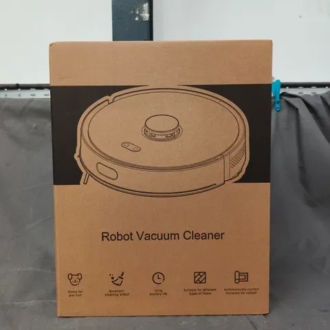BOXED UNBRANDED ROBOT VACUUM CLEANER