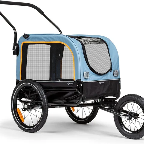 BOXED KLARFIT CORGI 2-IN-1 DOG TRAILER