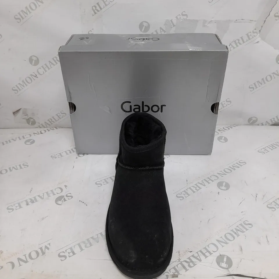 BOXED GABOR NAPPA NAVA CREAM UK 7 