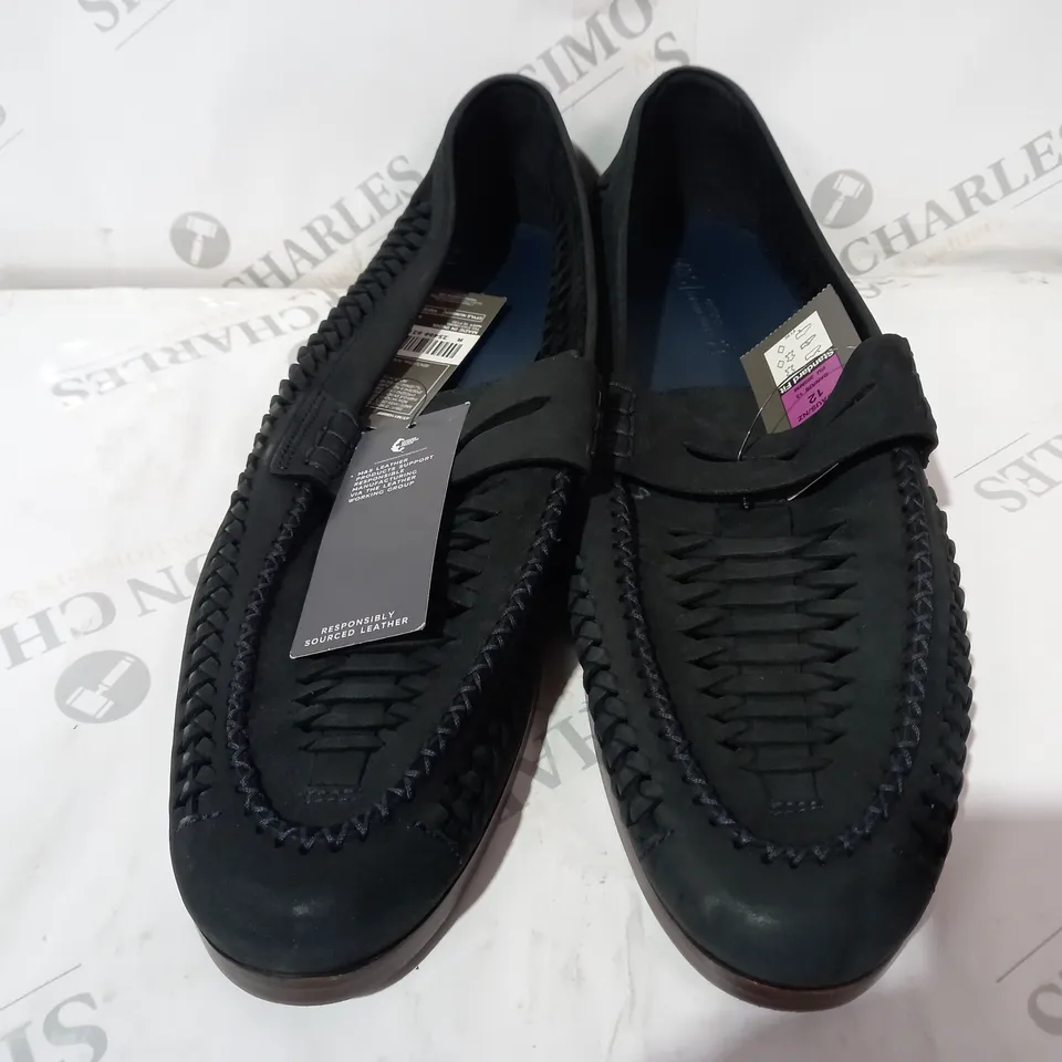 M&S MENS BLUE LOAFERS SIZE 12