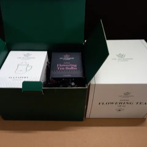 TEA MAKERS OF LONDON FLOWERING TEA GIFT SET