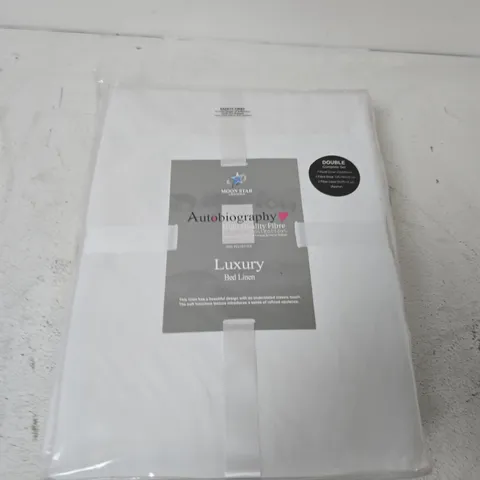 MOONSTAR AUTOBIOGRAPHY LUXURY BED LINEN – DOUBLE SIZE