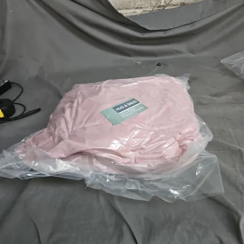 HUG & SNUG ULTRA PLUSH BLANKET HOODIE – PINK