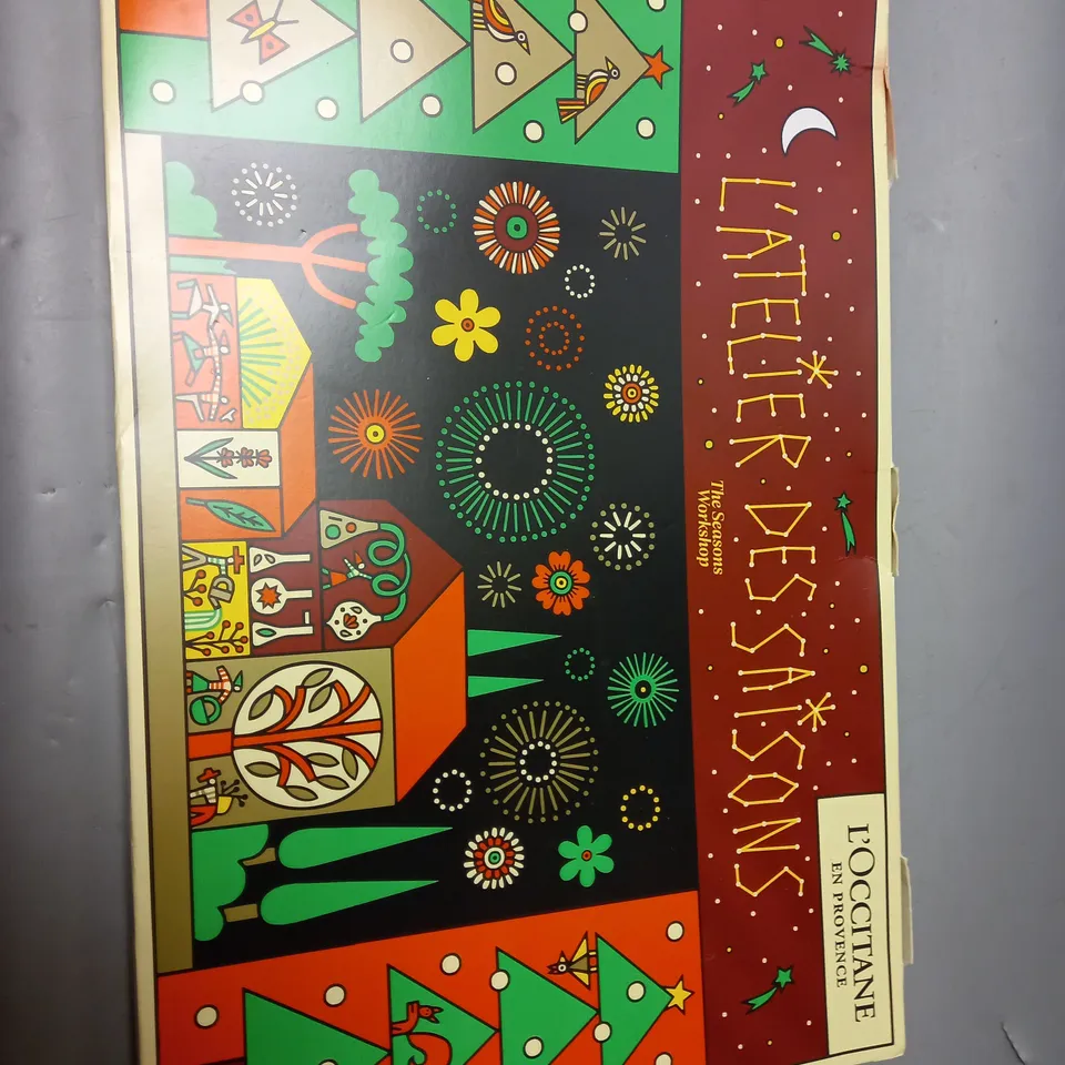 LOCCITANE EN PROVENCE LATELIER DESSAISONS ADVENT CALENDAR