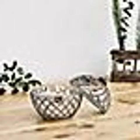 HOME STORIES MERCURY GLASS 3 WICK FLAMELESS LED CANDLE SILVER