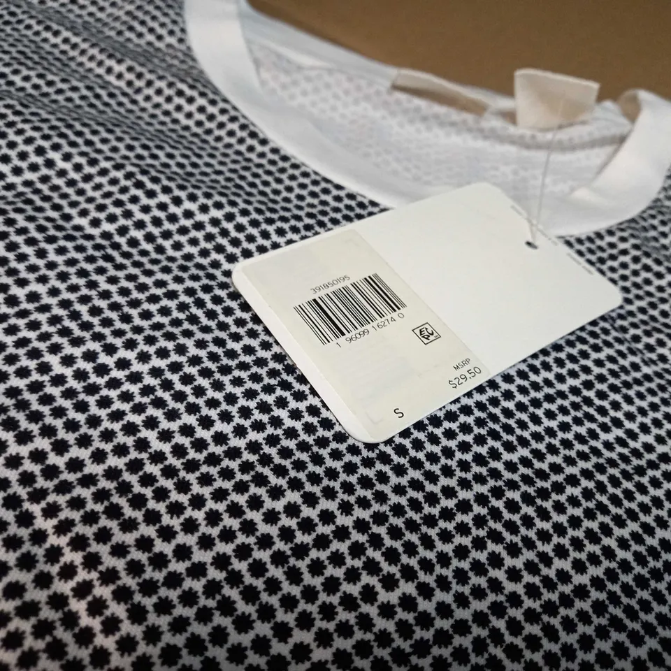 LEVIS BLACK/WHITE LOGO TEE - SMALL