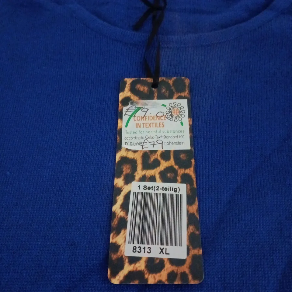 PASSIONI BLUE TOP XL TAGGED