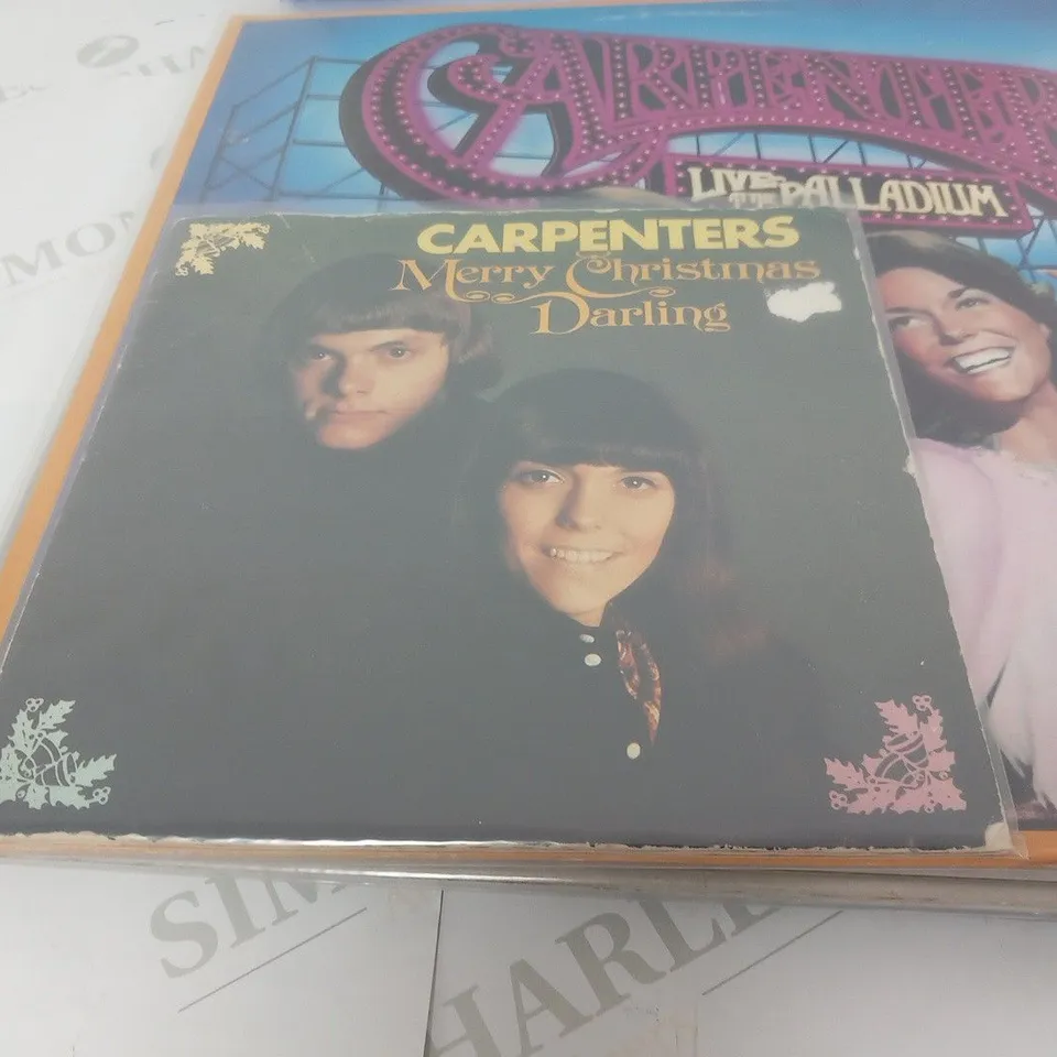 8 X THE CARPENTERS VINYL LPS.