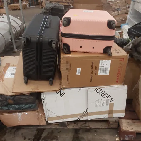 PALLET OF ASSORTED CONSUMER PRODUCTS/FURNITURE PARTS
