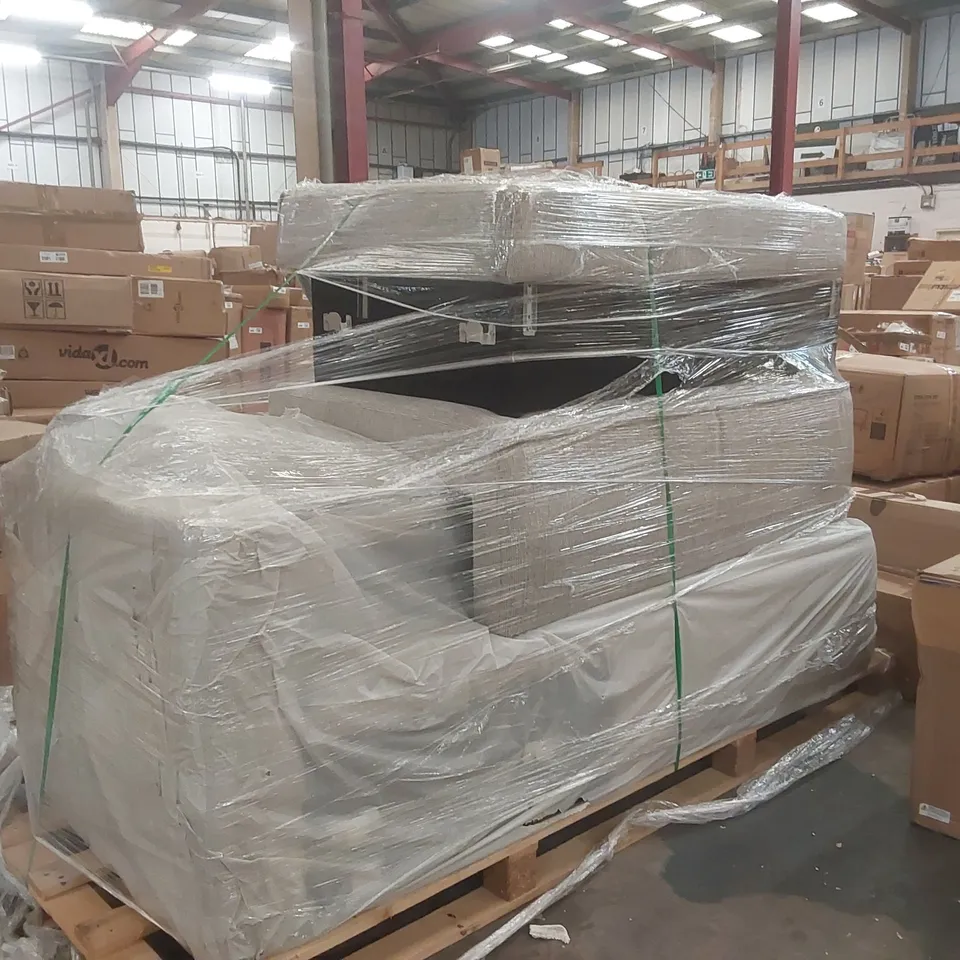 PALLET CONTAINING ASSORTED SOFA PARTS 