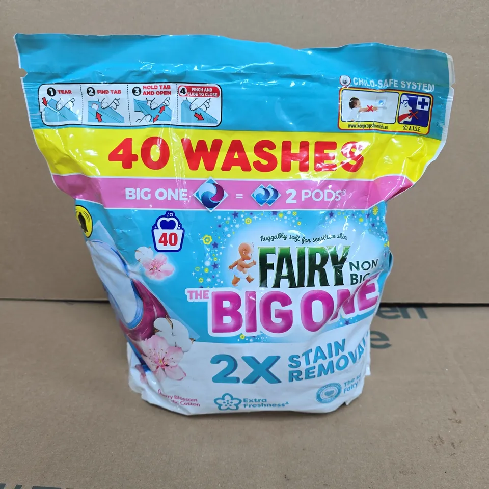 FAIRY NON-BIO LAUNDRY DETERGENT POD – THE BIG ONE