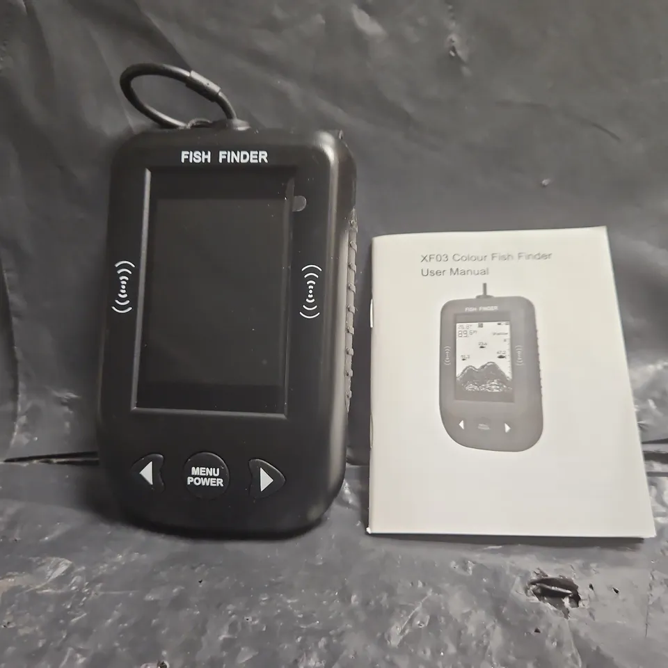BOXED XF03 COLOUR FISH FINDER