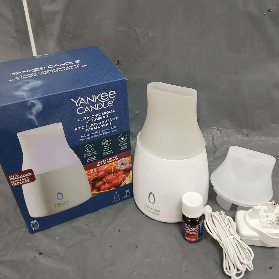 BOXED YANKEE CANDLE ULTRASONIC AROMA DIFFUSER KIT