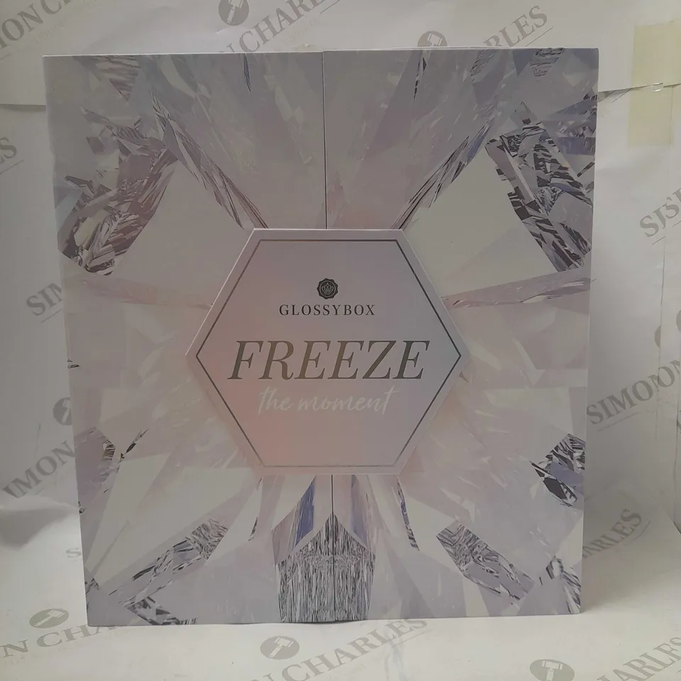 GLOSSYBOX FREEZE THE MOMENT ADVENT CALENDER 