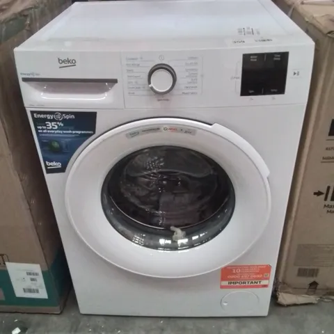 BEKO B3W31041W 10KG WASH, 1400 SPIN WASHING MACHINE - WHITE - A RATED