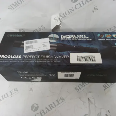 BOXED REVAMP PROGLOSS PERFECT FINISH WAVER