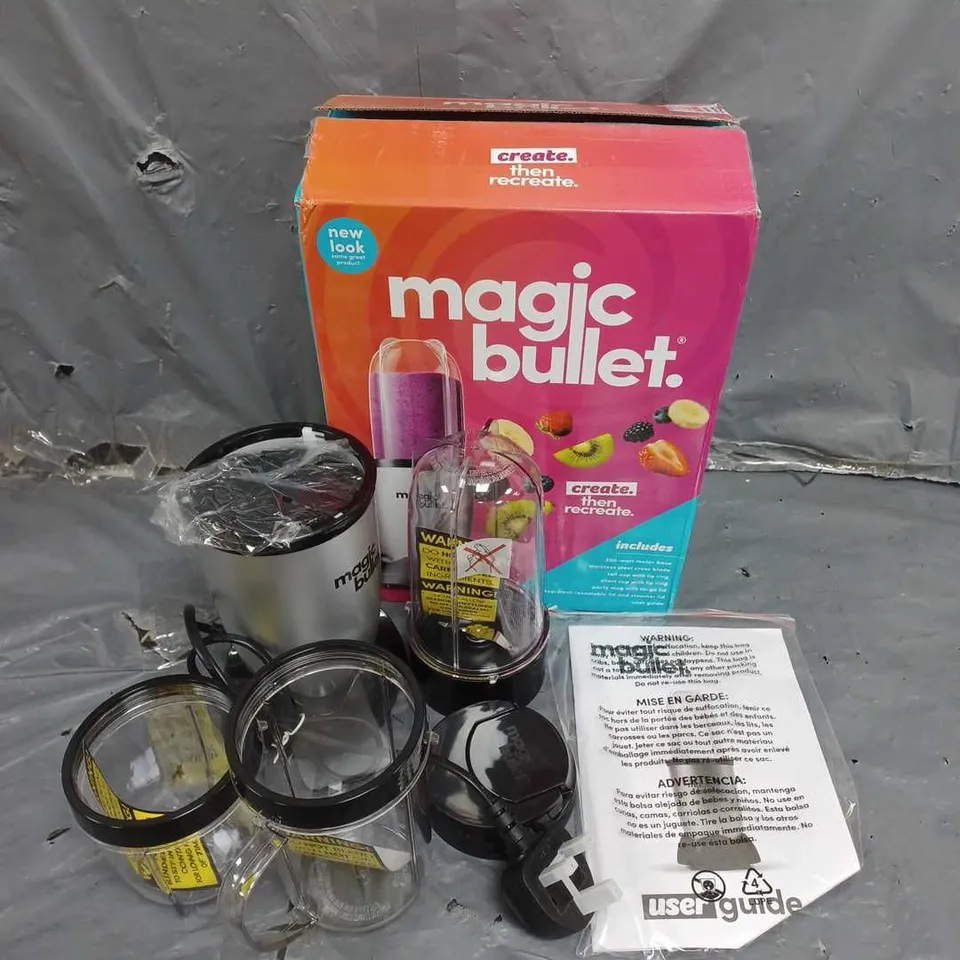 BOXED MAGIC BULLET BLENDER 