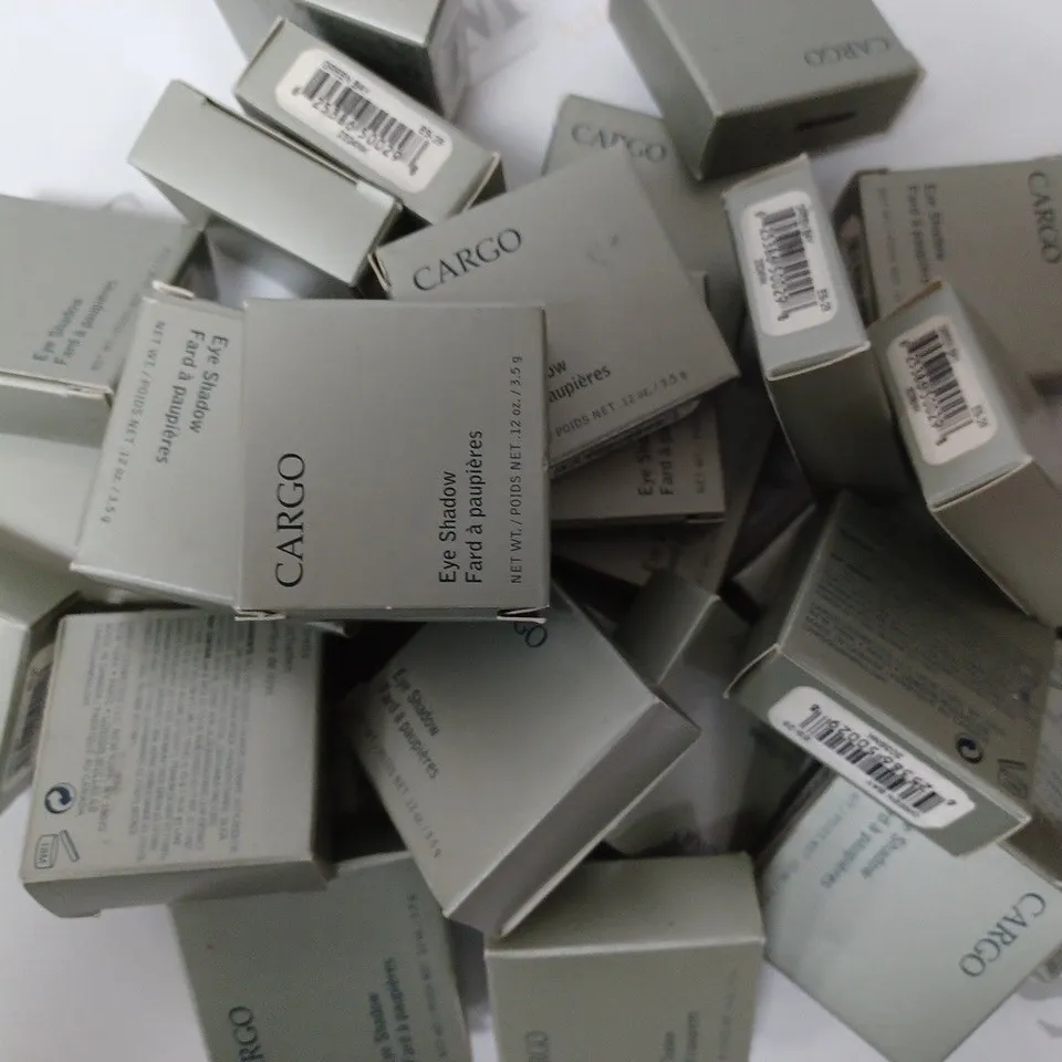 APPROXIMATELY 30 BOXED CARGO EYE SHADOW - GREEN BAY 