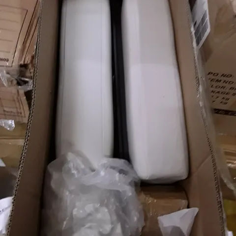 BOXED GRAY FABRIC CHAIR (ONLY BOX 2 OF 2)