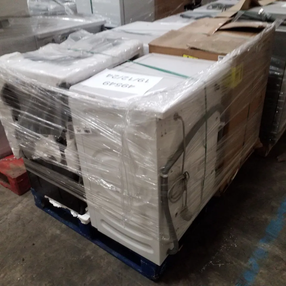 PALLET OF APPROXIMATELY 4 UNPROCESSED RAW RETURN WHITE GOODS TO INCLUDE;