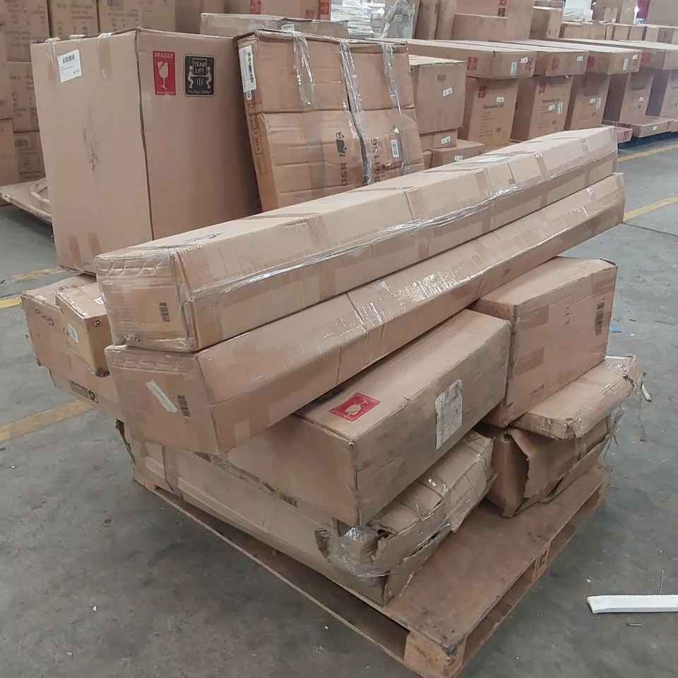 PALLET CONTAINING ASSORTED DESIGNER HOMESDIRECT365 FURNITURE PARTS 