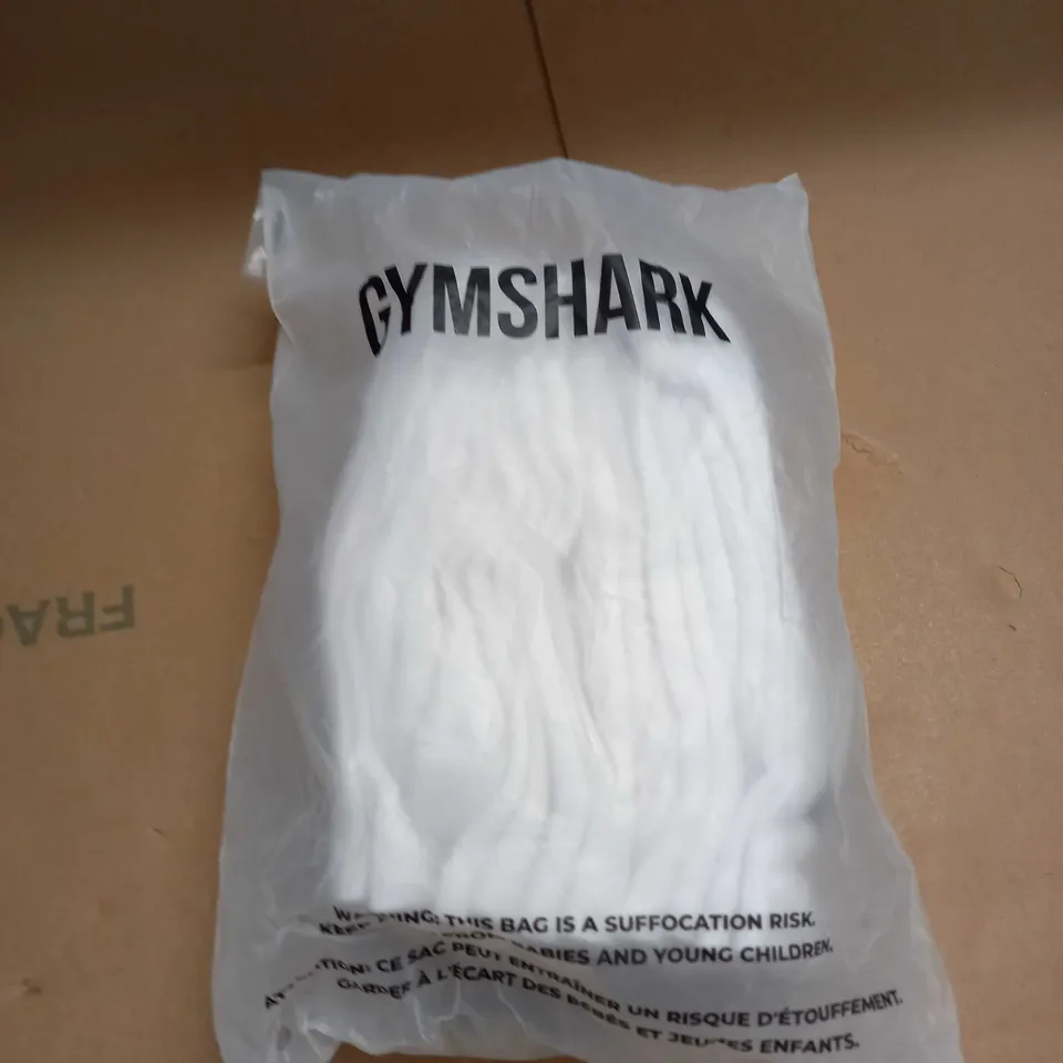 PACK OF GYMSHARK CREW SOCKS X5 SIZE M