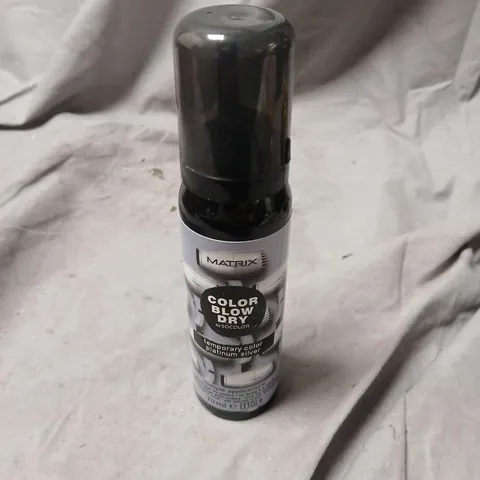 MATRIX COLOR BLOW DRY TEMPORARY COLOUR SPRAY – PLATINUM SILVER