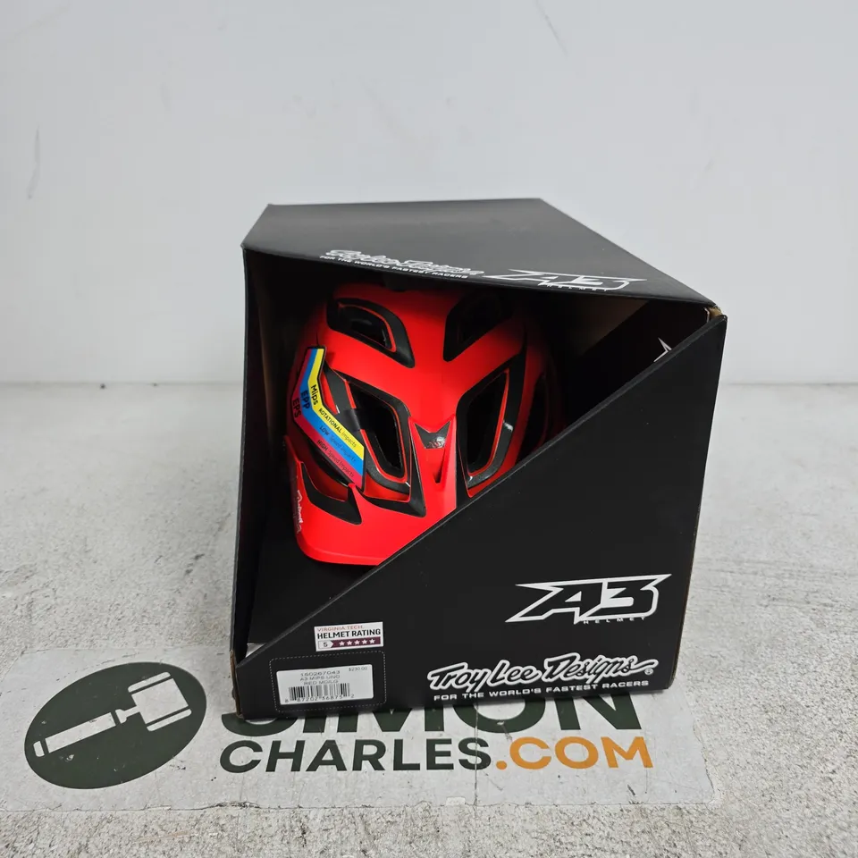 TROY LEE DESIGNS A3 MIPS HELMET RED MEDIUM/LARGE