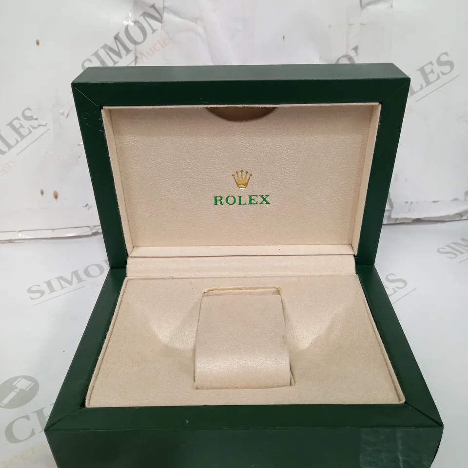 ROLEX BOX WATCH NOT INCLUDED 