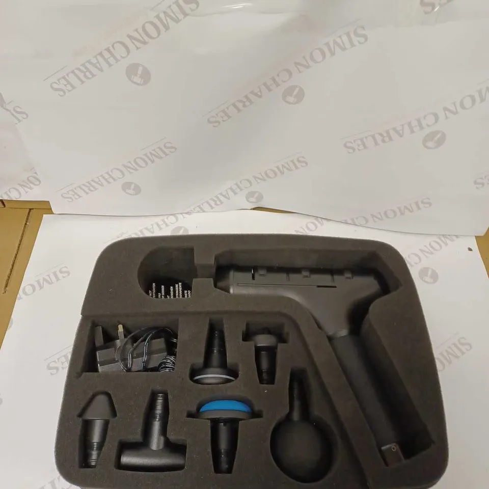 HOMEDICS PRO POWER HANDHELD PHYSIO MASSAGER GUN - PROFESSIONAL DEEP TISSUE