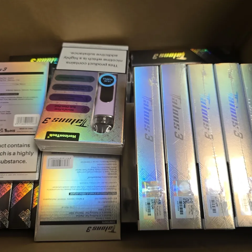 BOX OF APPROXIMATELY 18 SEALED HORIZON TECH TALONS 3 