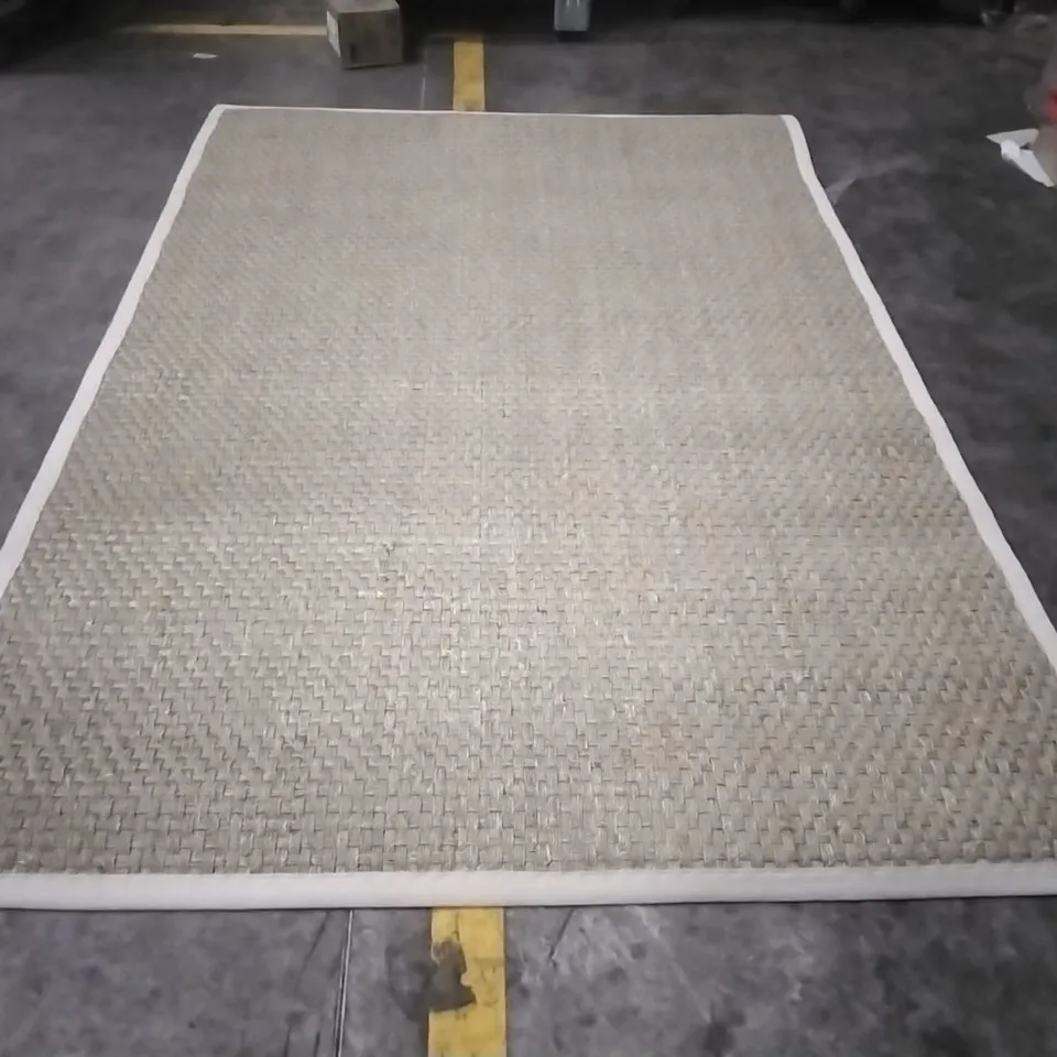 DOLLARD MACHINE WOVEN BROWN RUG APPROXIMATELY 270X184CM