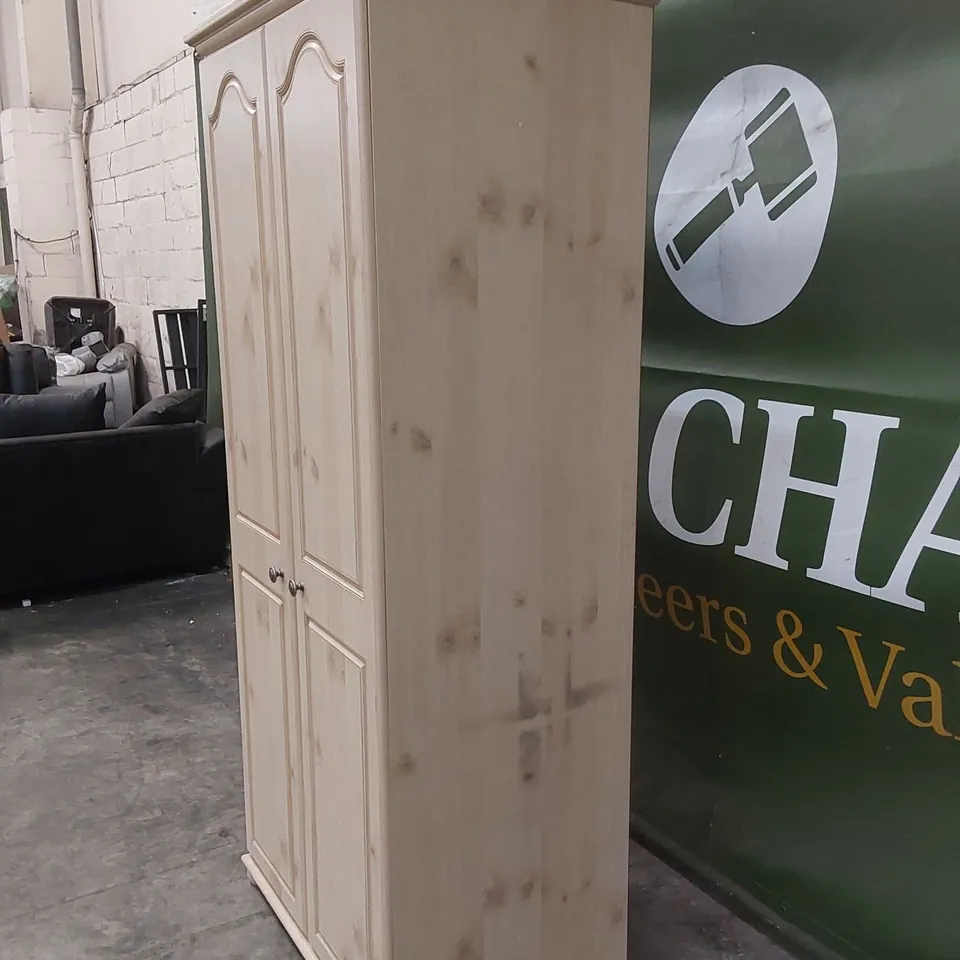 SAVANNAH 2-DOOR WARDROBE - NATURAL
